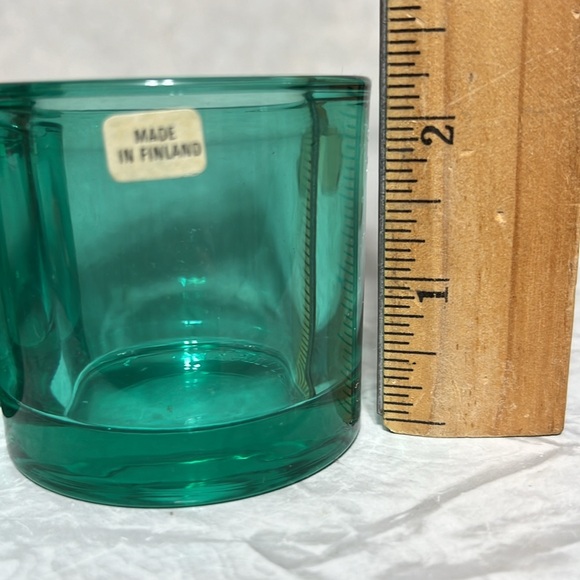 Set of 2 Marimekko votives made in Finland - Picture 3 of 13